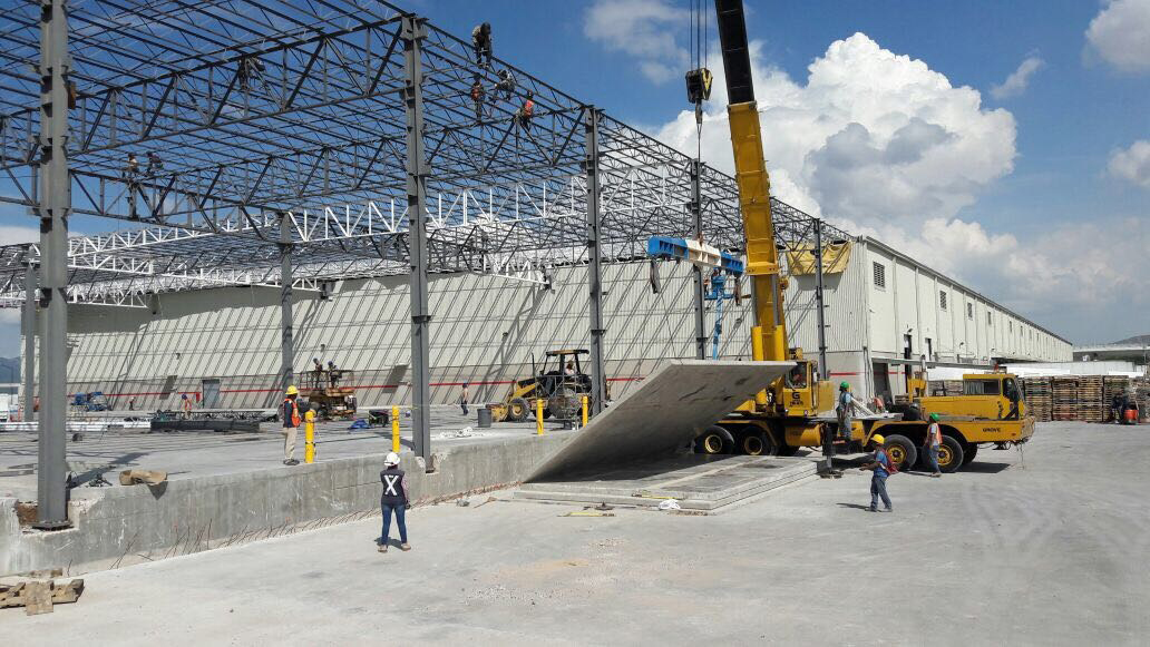 Ampliación Edificio Cerrado MDC Atitalaquia Sistema Tilt Up