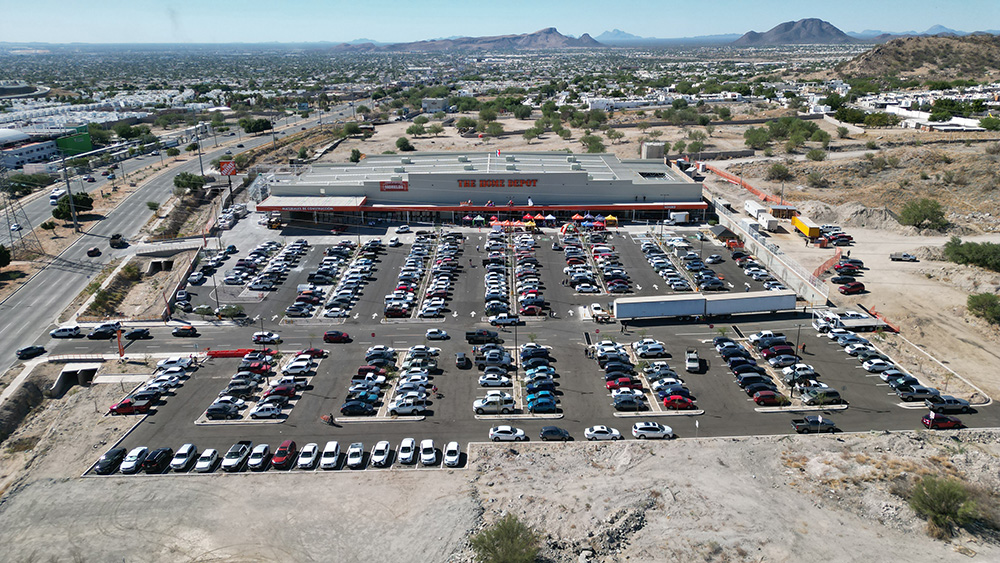 Construcción de Tienda de Autoservicio HD en Hermosillo, Sonora