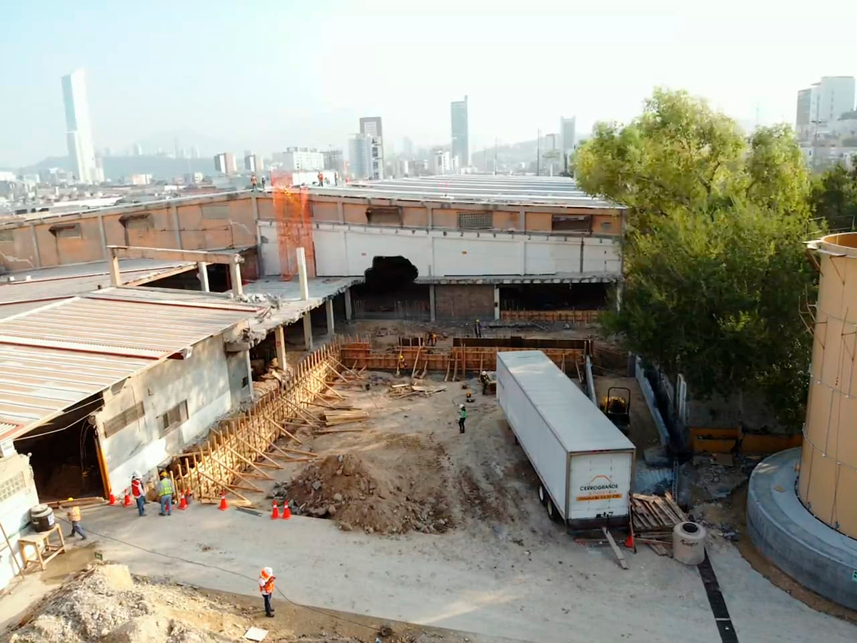 Construcción de Tienda HD Gonzalitos, Mty