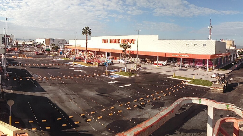 Construcción de Tienda HD Aguascalientes Sur 